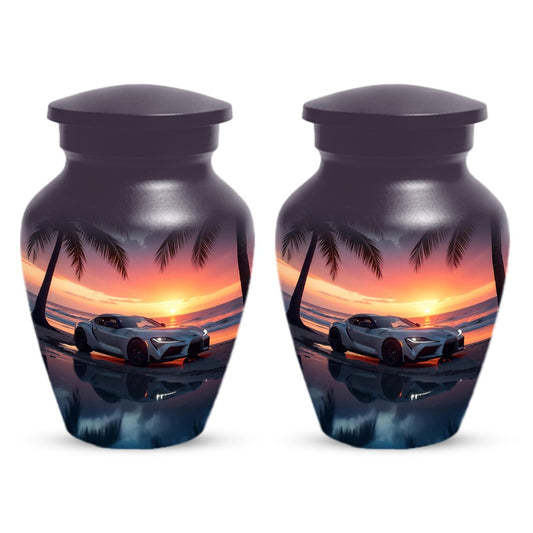 Car Sunset Urn For Human Ashes