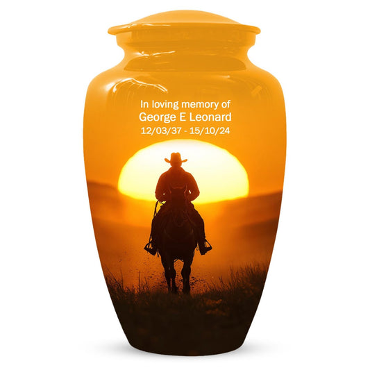 Dallas Cowboy Cremation Urn For Ashes