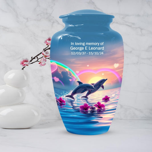 Dolphin Cremation Urn For Ashes