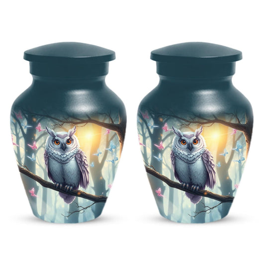 Owl Urn for Human Ashes