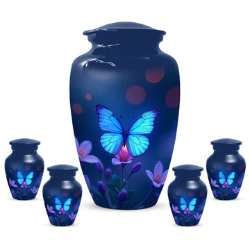 Large Urn With 4 Keepsake