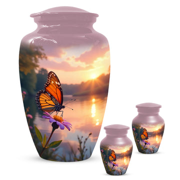 Large Urn With 2 Keepsake