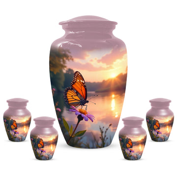 Large Urn With 4 Keepsake
