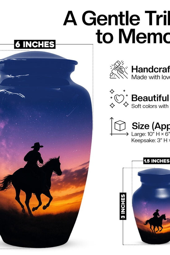 Cowboy Urns For Ashes