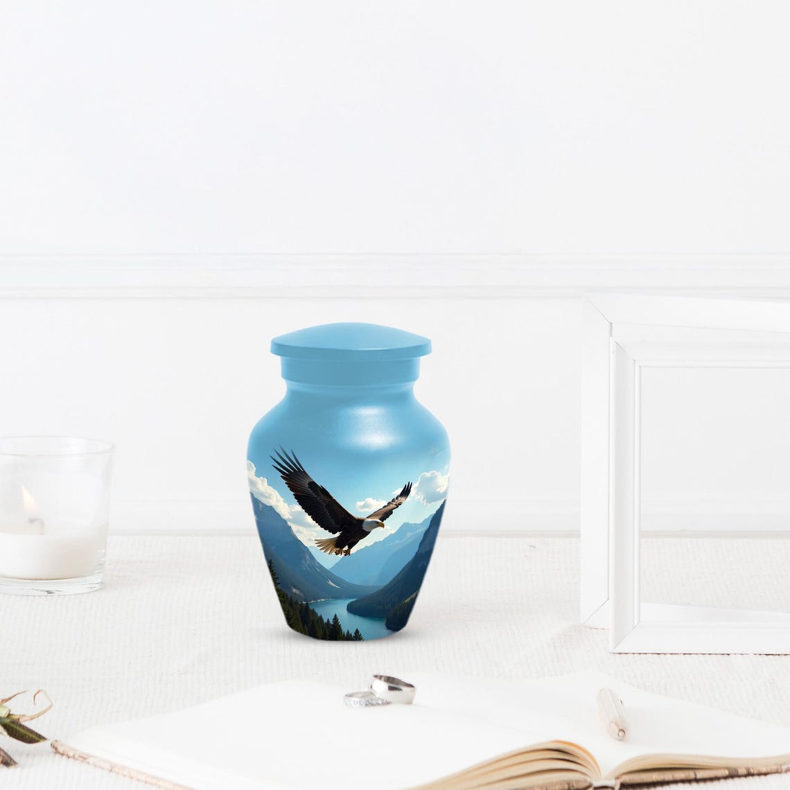 Personalized Eagle Urn