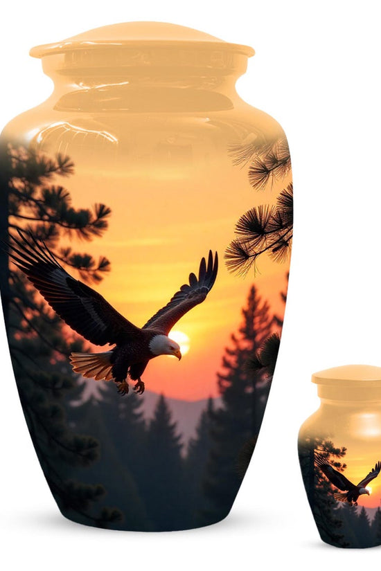 Custom Eagle Urn for Ashes, Military Urns for Veterans