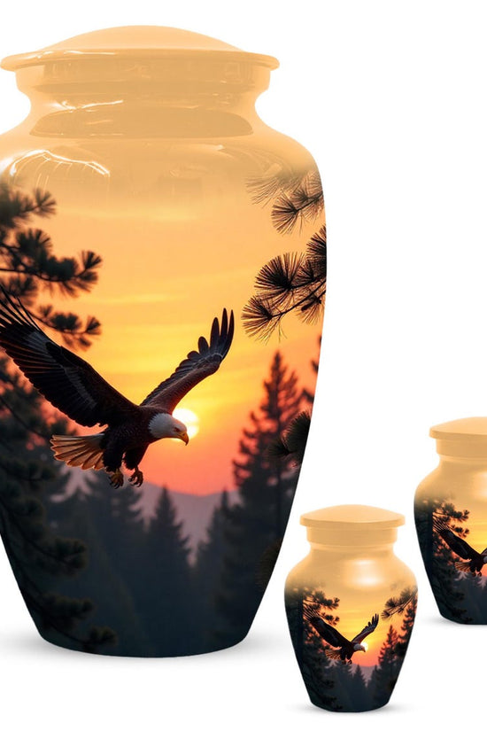 Custom Eagle Urn for Ashes, Military Urns for Veterans