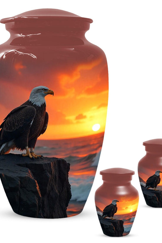 Eagle Urn for Ashes, Sunset Cremation Urns for Human