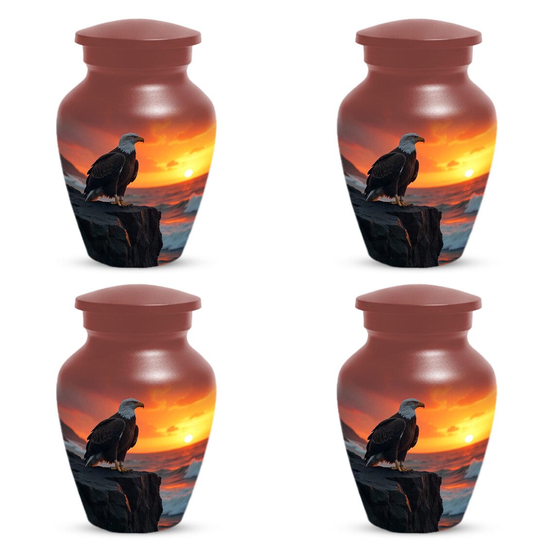Eagle Urn for Ashes, Sunset Cremation Urns for Human