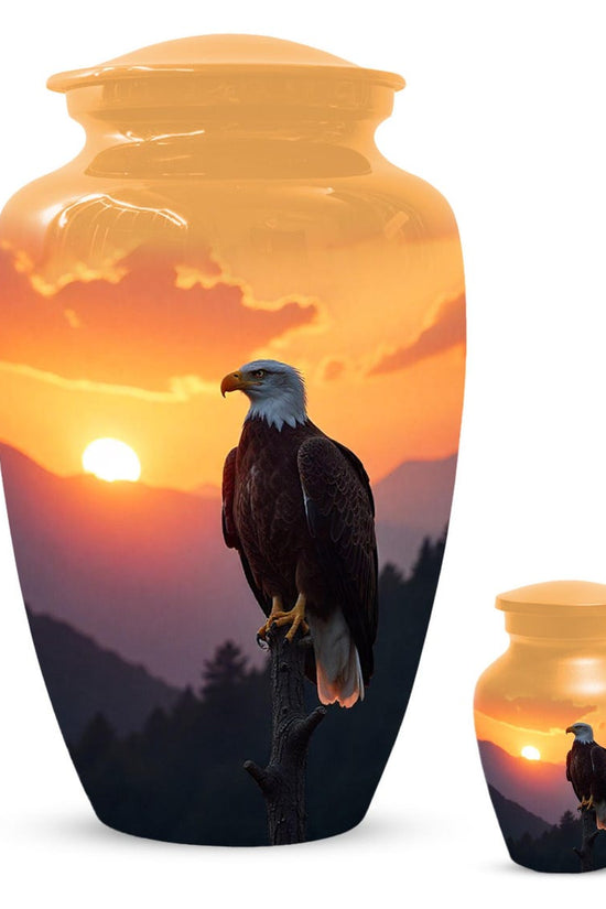 Eagle Cremation Urn – Personalized Urns For Human Ashes Eagle - Decorative Keepsake