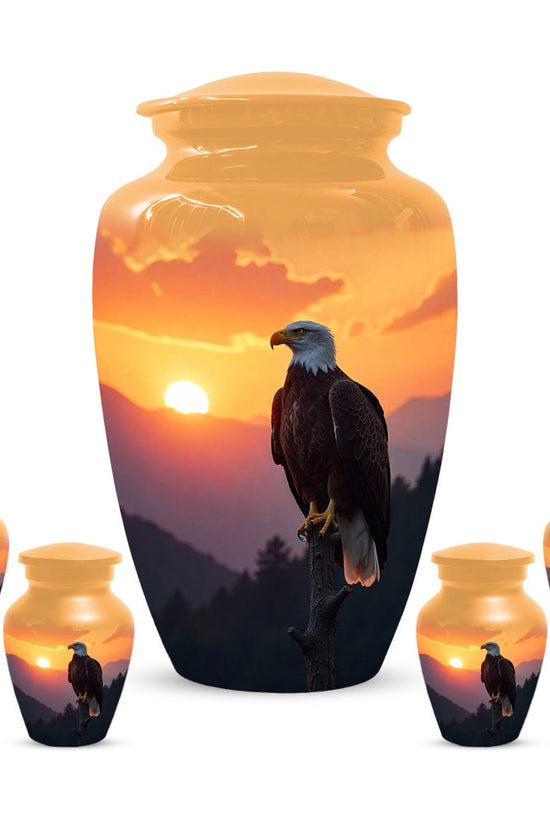 Eagle Cremation Urn – Personalized Urns For Human Ashes Eagle - Decorative Keepsake