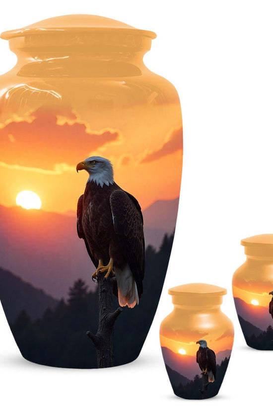 Eagle Cremation Urn – Personalized Urns For Human Ashes Eagle - Decorative Keepsake