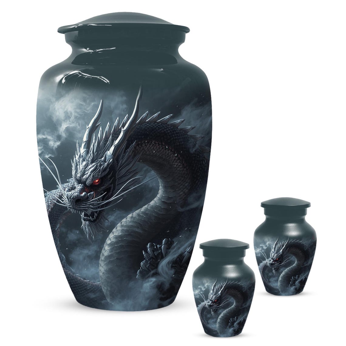 Dragon Urn For Adult Male