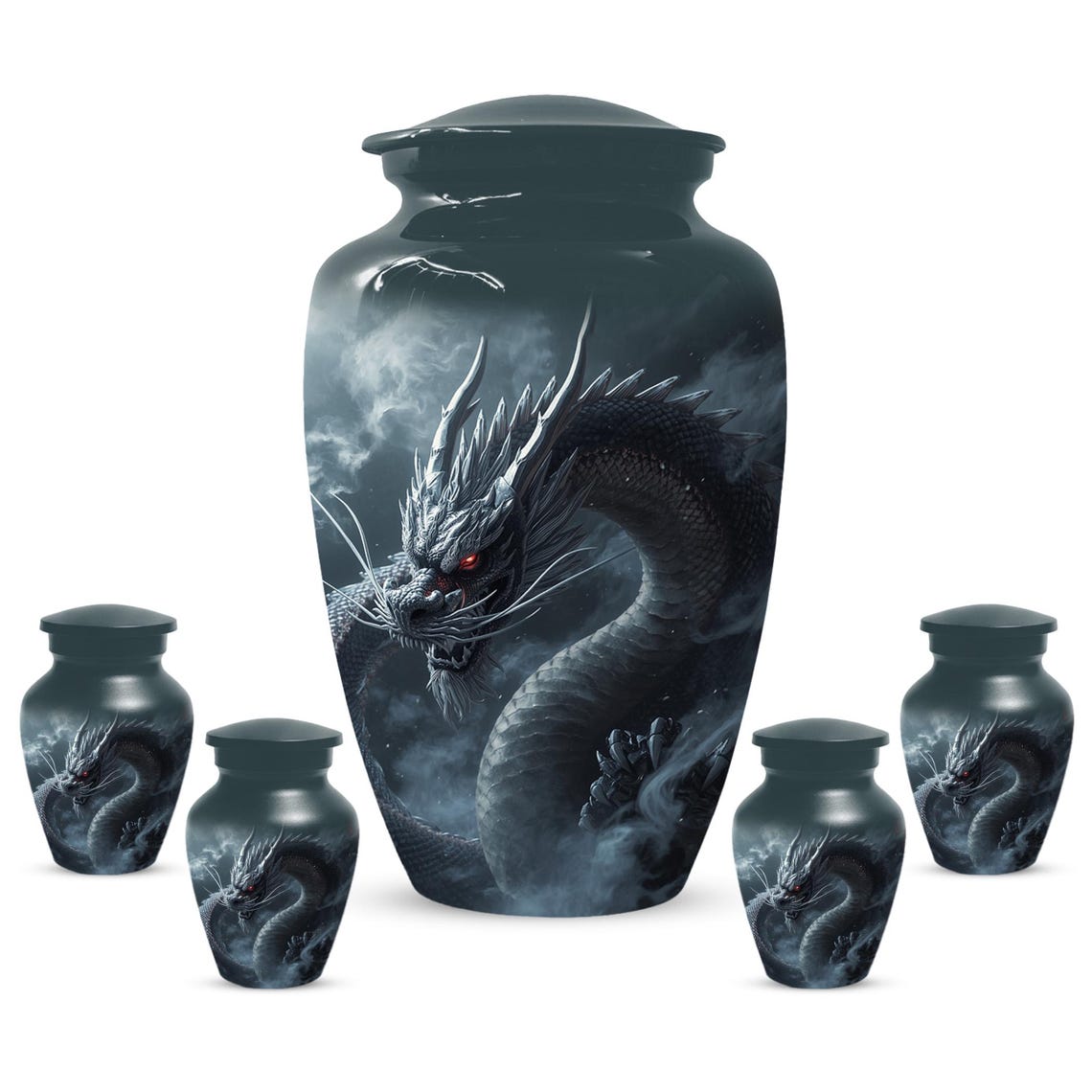 Dragon Urn For Adult Male