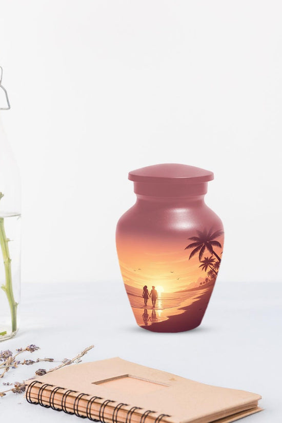 Beach Couple Love Urn For Ashes