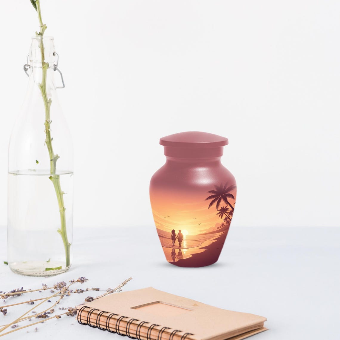 Beach Couple Love Urn For Ashes