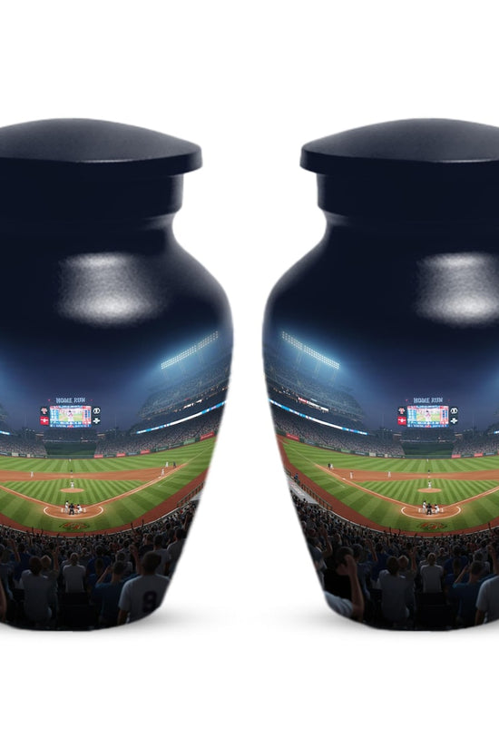 Customized Baseball Cremation Urn for Dad, Keepsake Urns