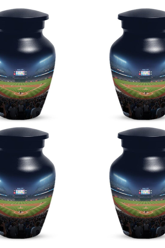 Customized Baseball Cremation Urn for Dad, Keepsake Urns