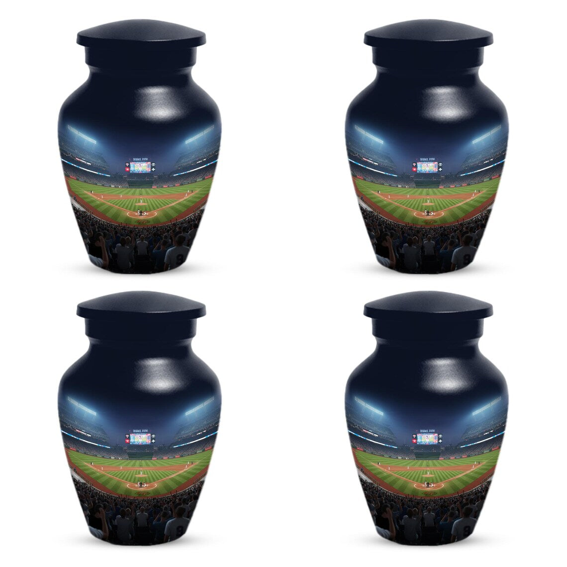 Customized Baseball Cremation Urn for Dad, Keepsake Urns