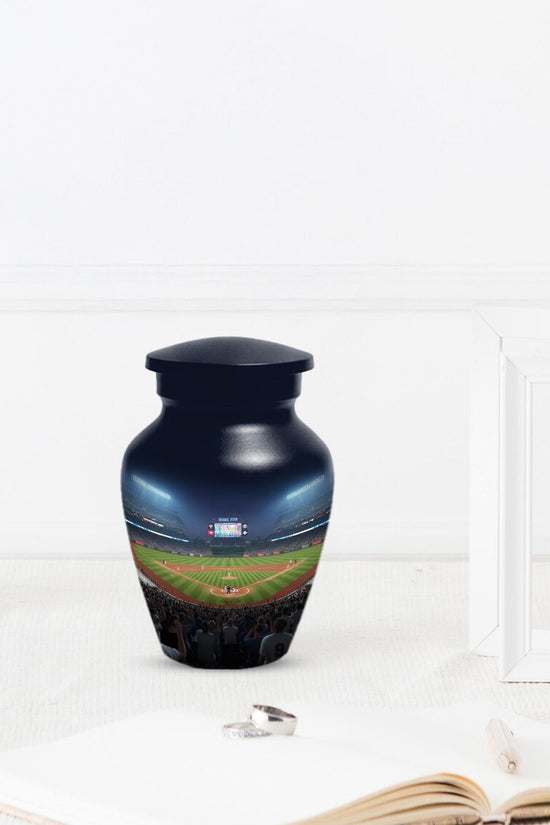 Customized Baseball Cremation Urn for Dad, Keepsake Urns