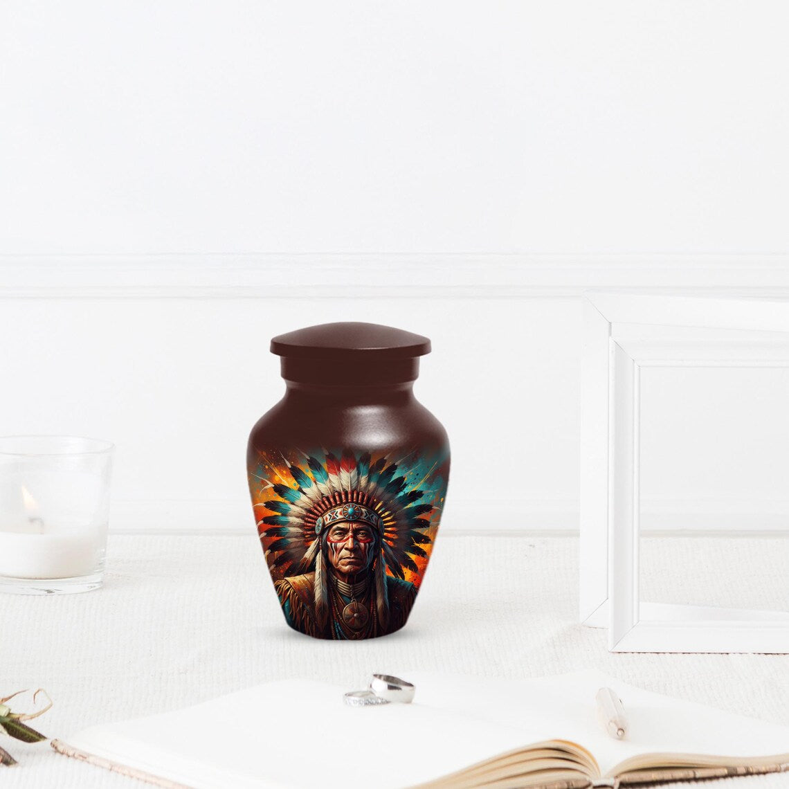 Personalized Native American Urn