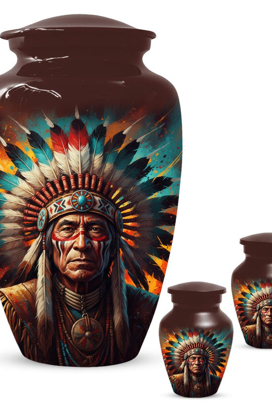 Personalized Native American Urn