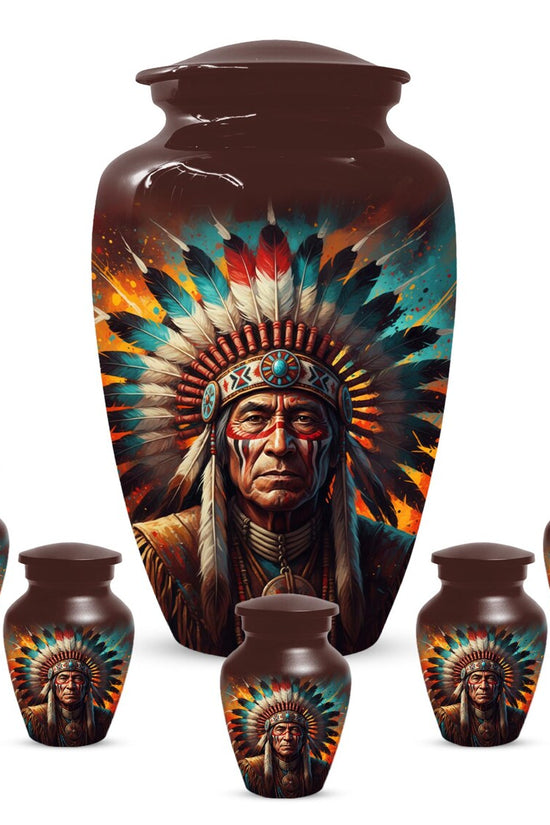 Personalized Native American Urn