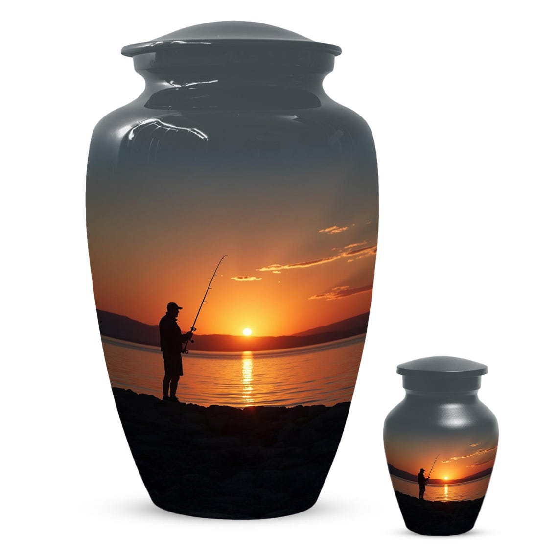 Fishing Urn for Dad