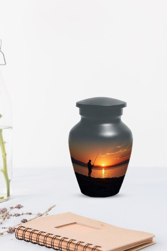 Fisherman Cremation Urns Adult