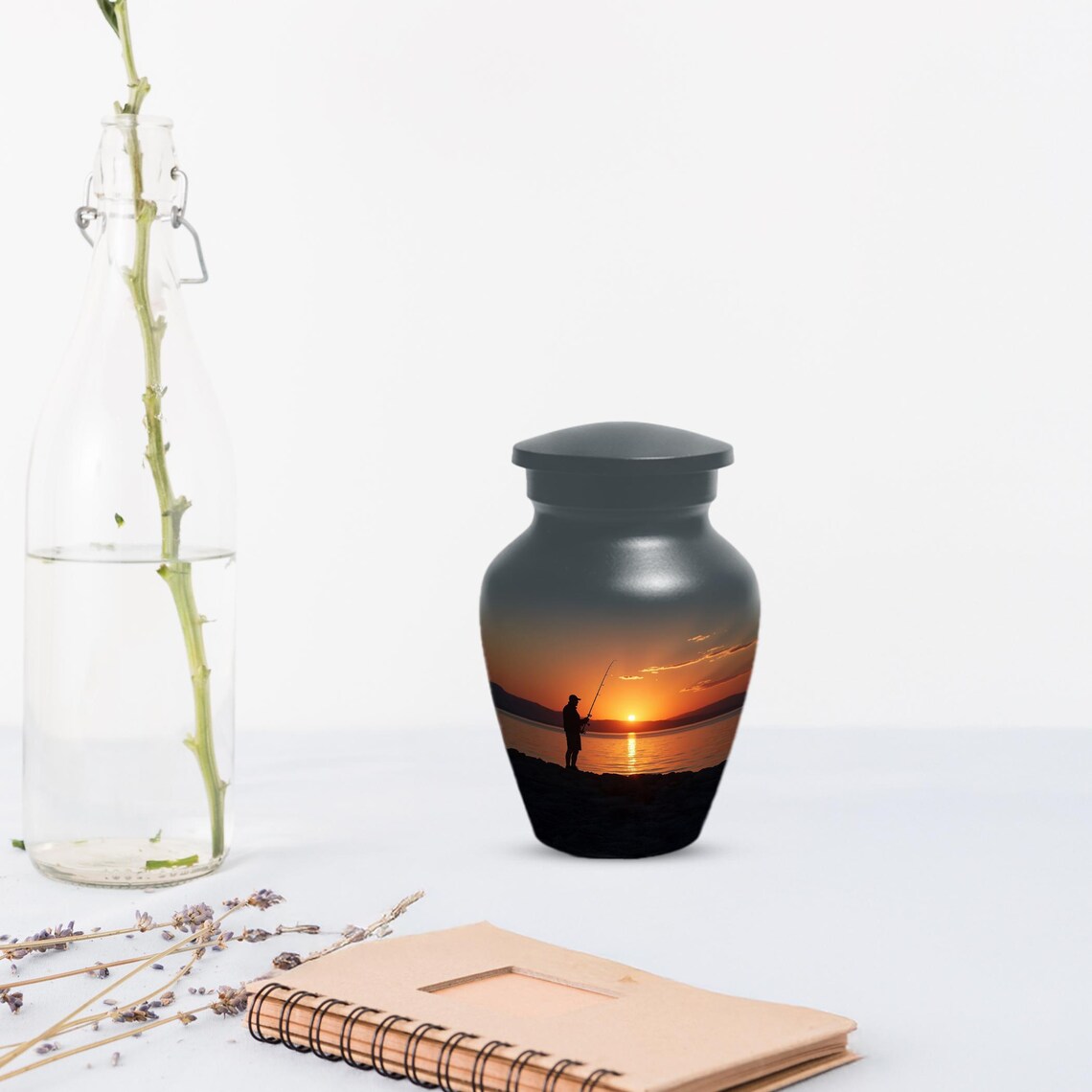 Fisherman Cremation Urns Adult