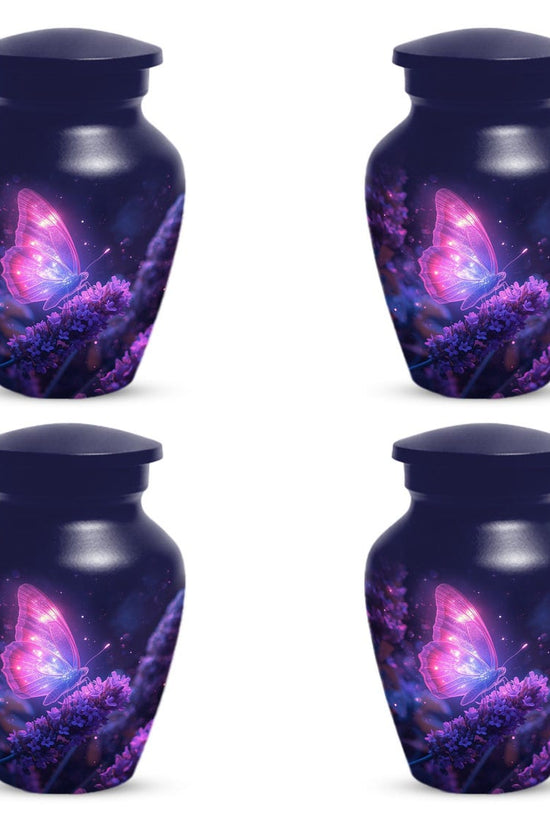 Pink  Butterfly Urn For Women