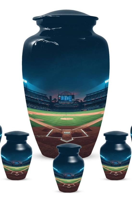 Baseball Ground Urn for Dad
