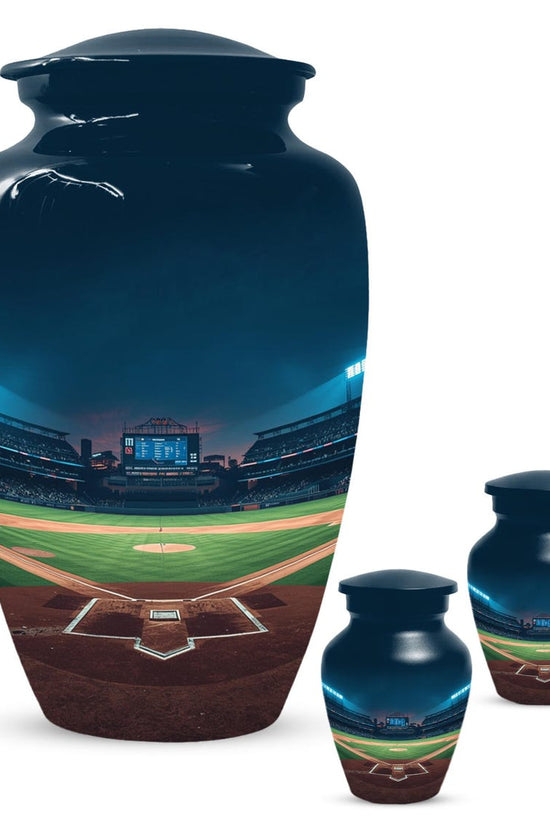 Baseball Ground Urn for Dad