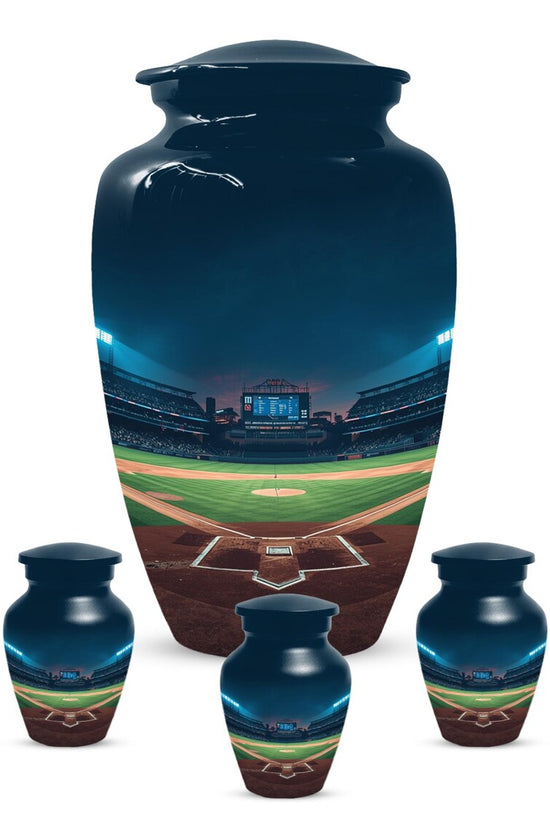 Baseball Ground Urn for Dad