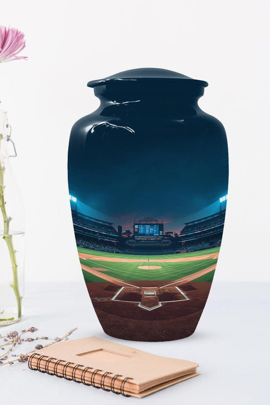 Baseball Ground Urn for Dad