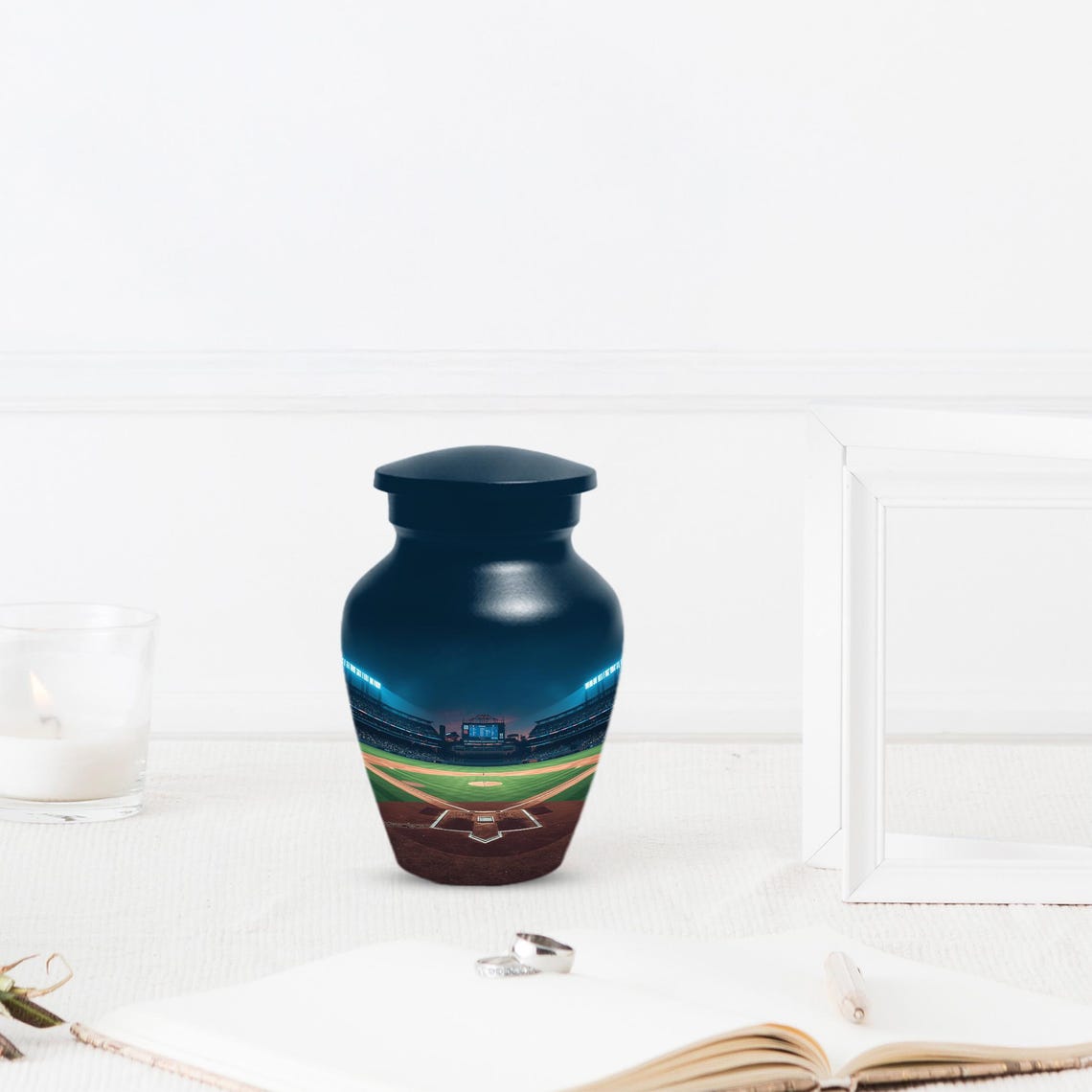 Baseball Ground Urn for Dad