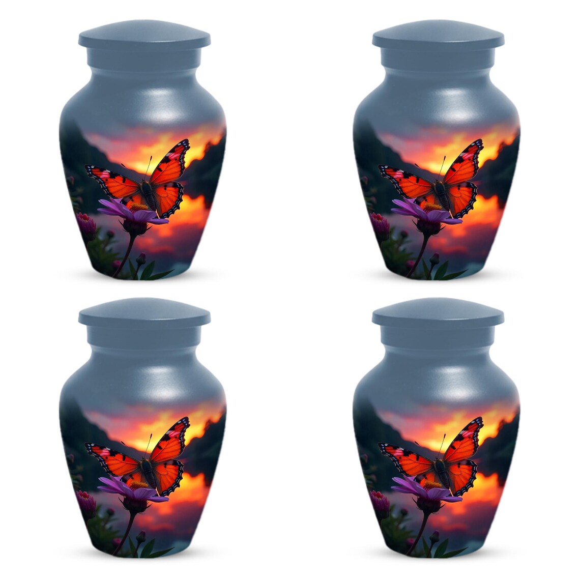 Monarch Butterfly Urn