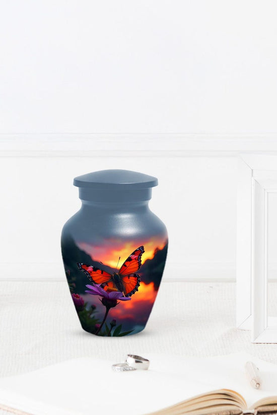 Monarch Butterfly Urn