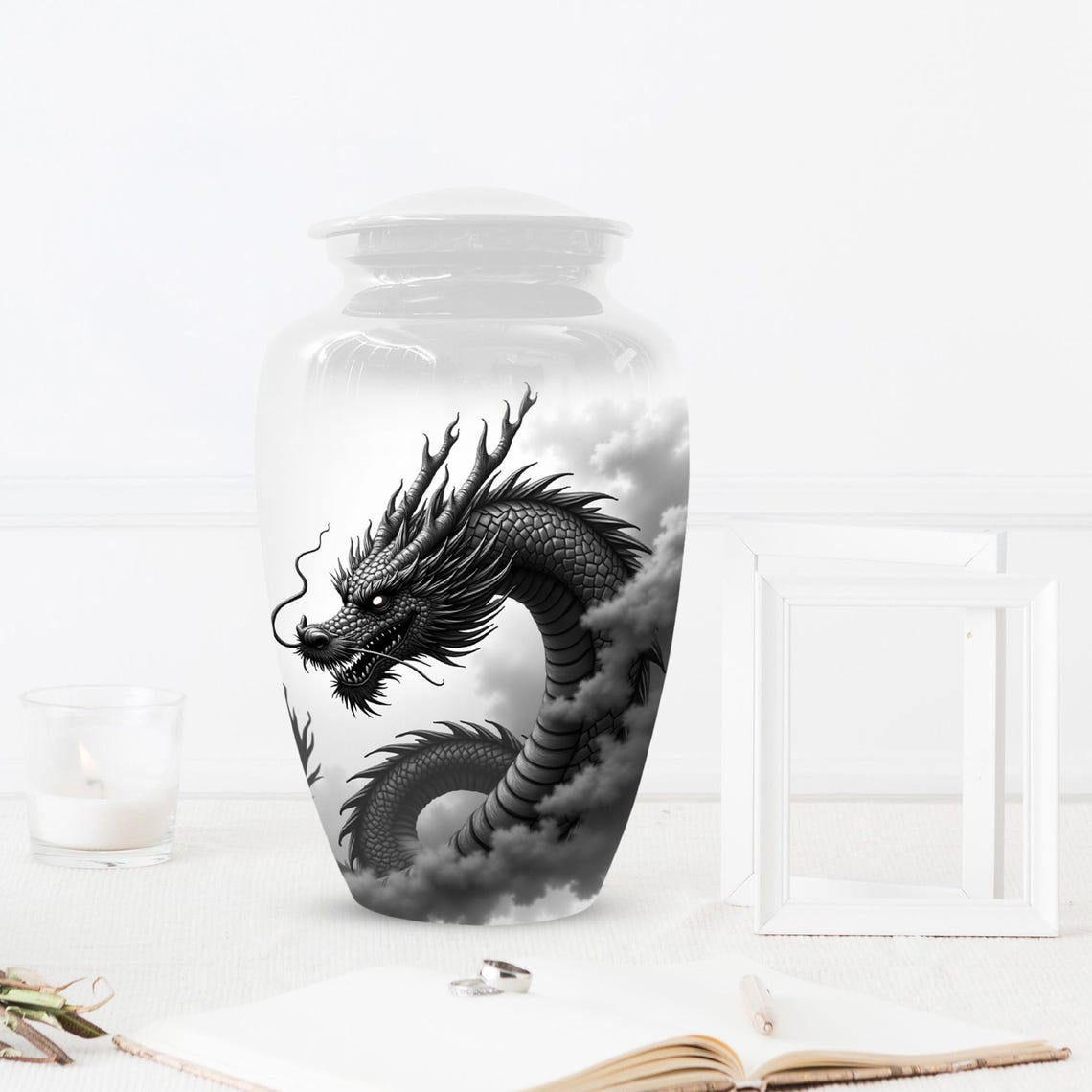 Bearded Dragon Urn For Adult Male, Funeral Urns For Dad