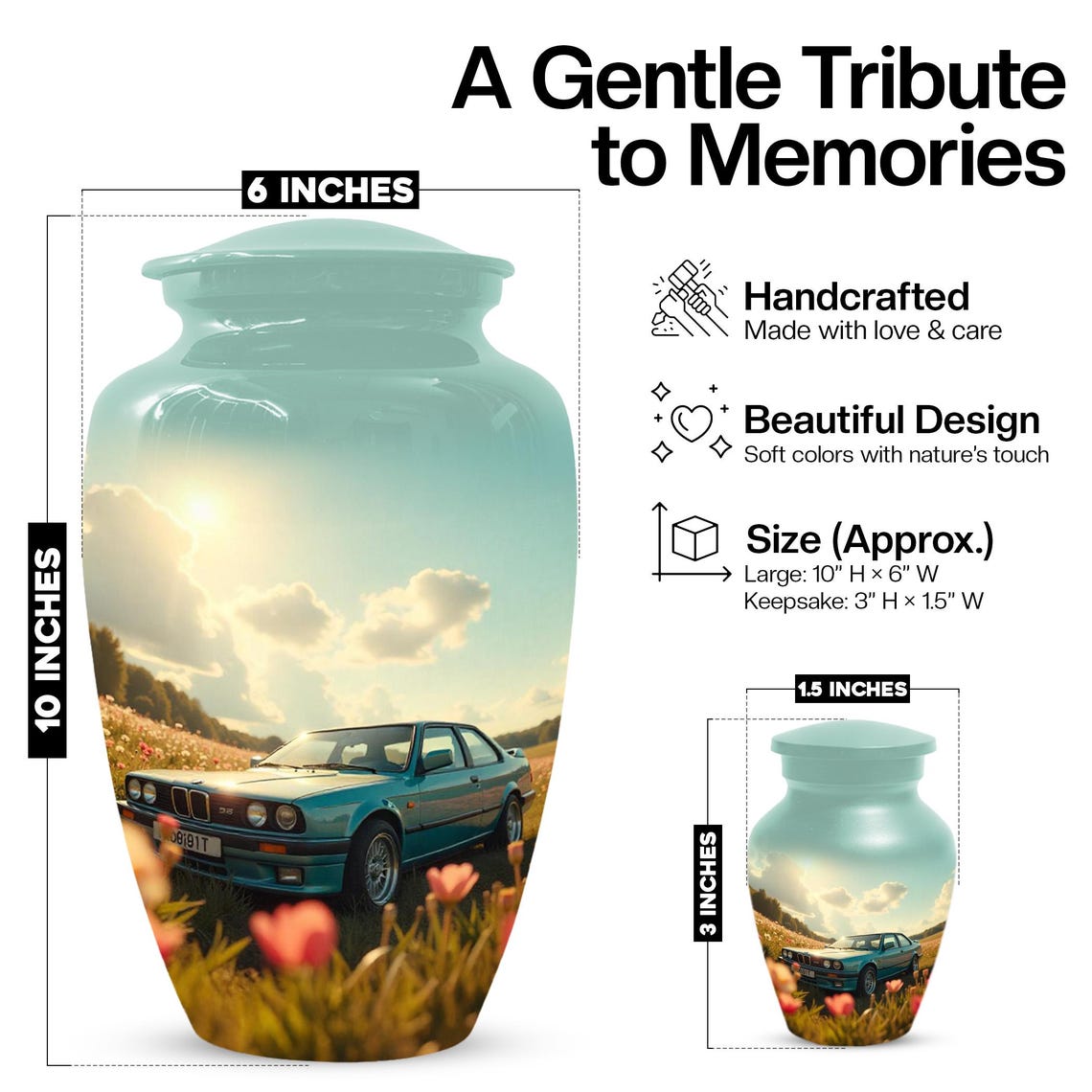Classic Car Cremation Urns For Human Ashes

