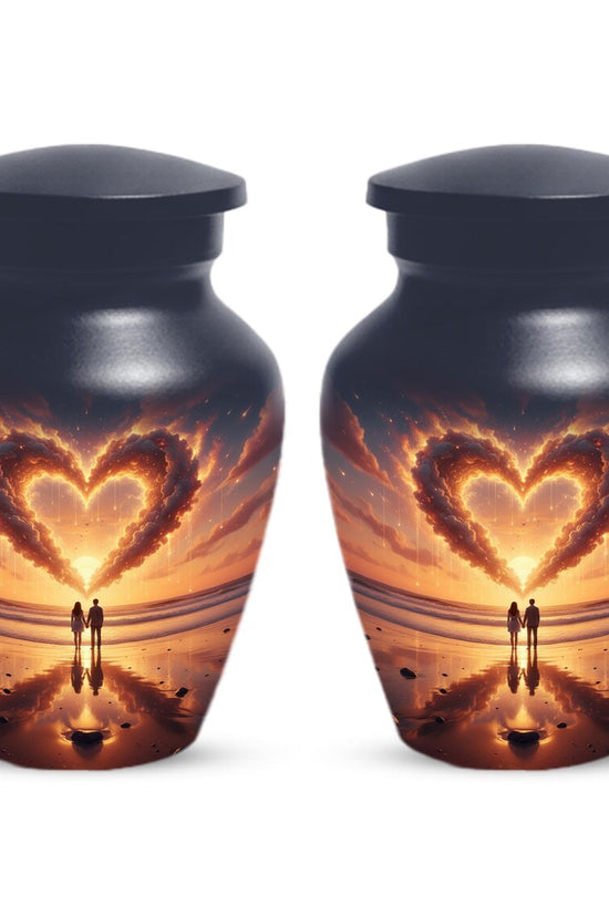 Couple Sunset Beach Urns 
