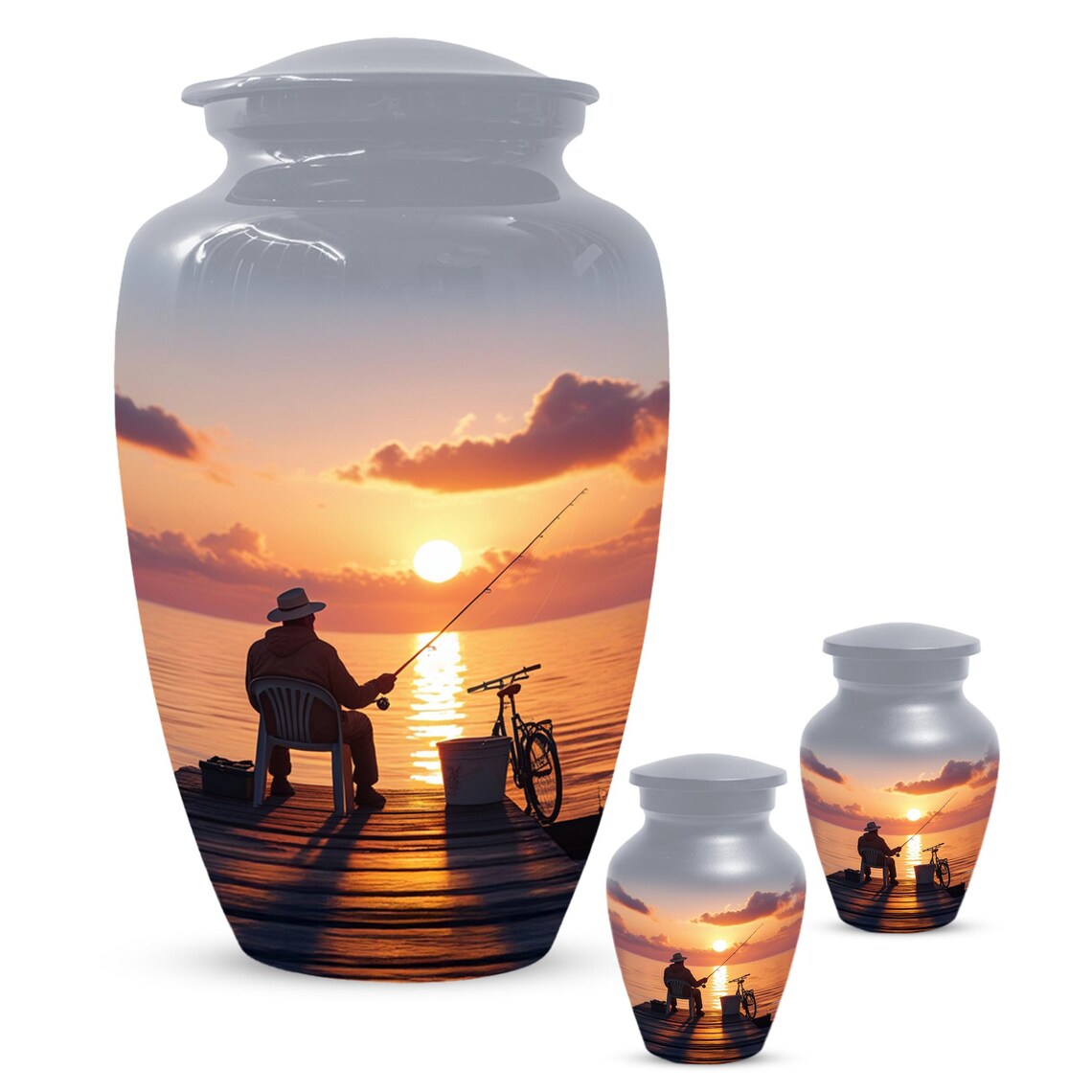 Gone Fishing Urns For Dad