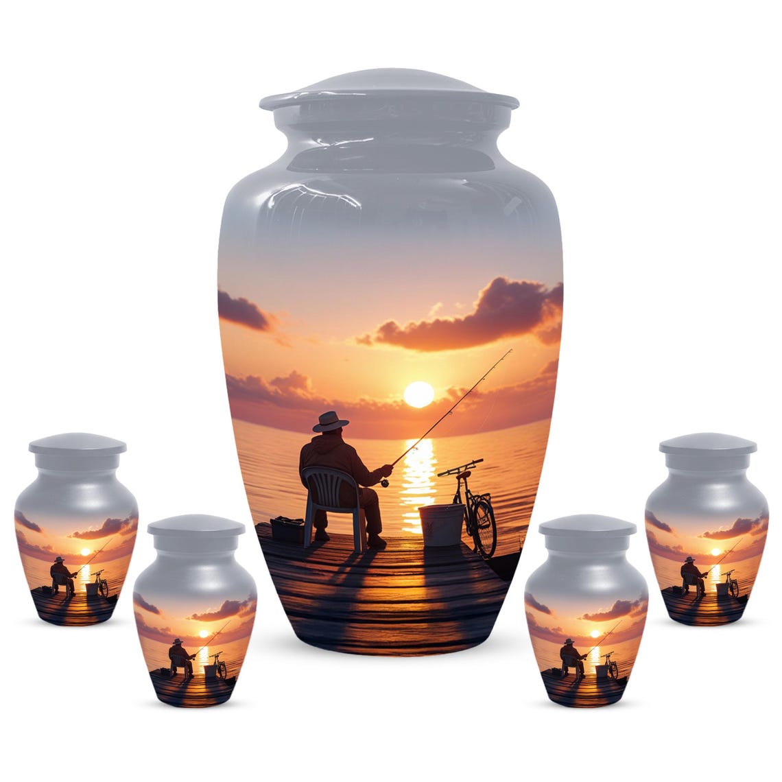 Gone Fishing Urns For Dad