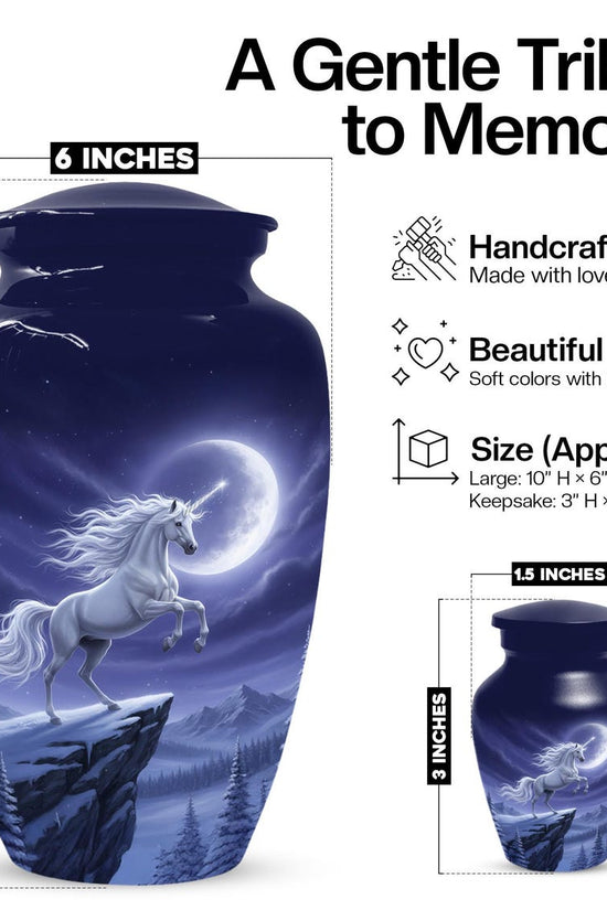 Custom Unicorn Urn For Adults 