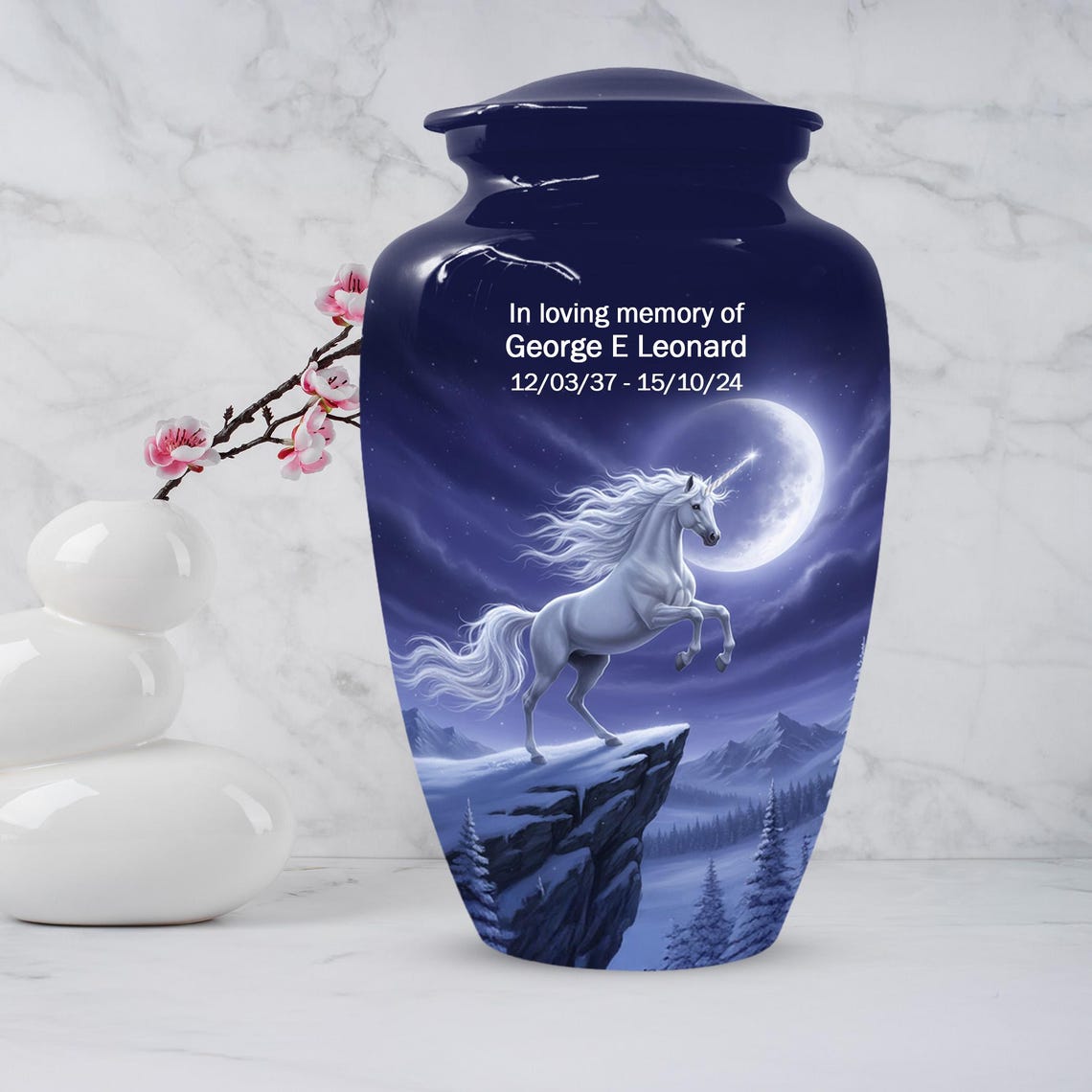 Custom Unicorn Urn For Adults 