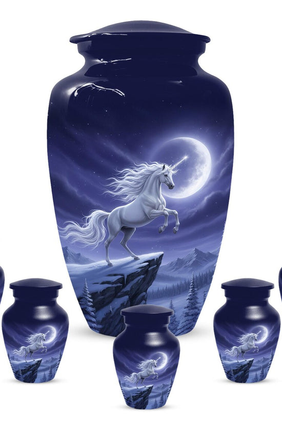 Handmade Purple Small Urns