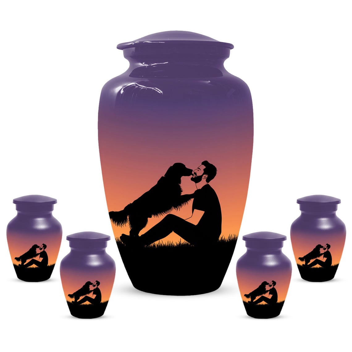 Personalized Dog Cremation Urn for Ashes