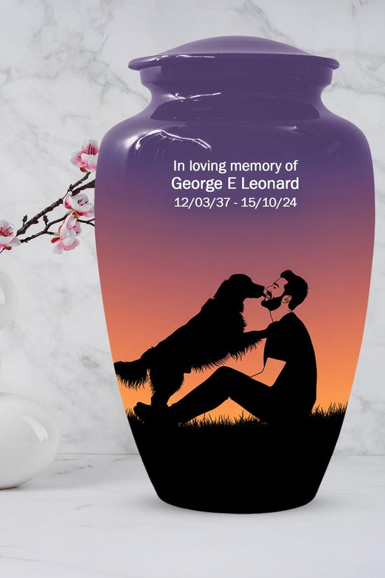 Personalized Dog Cremation Urn for Ashes