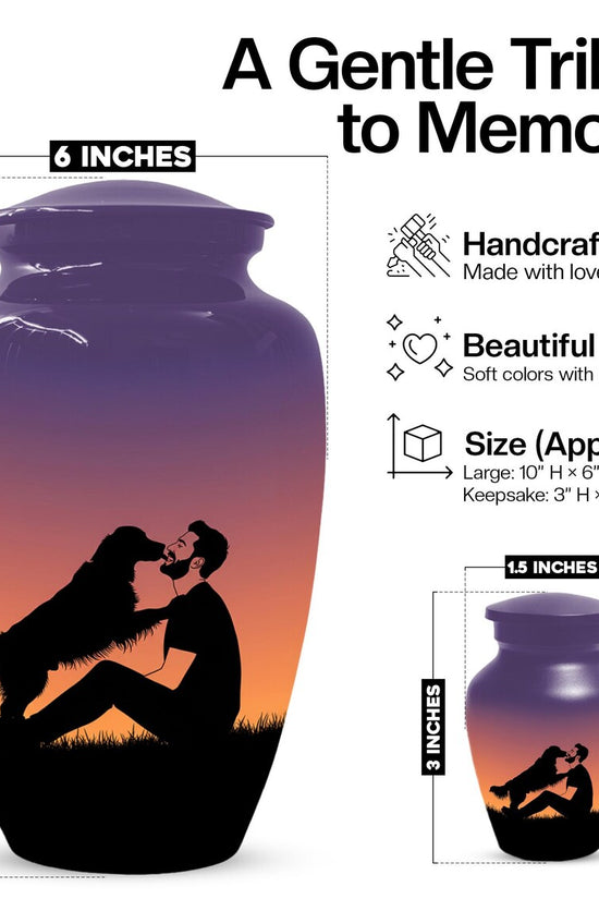 Personalized Dog Cremation Urn for Ashes