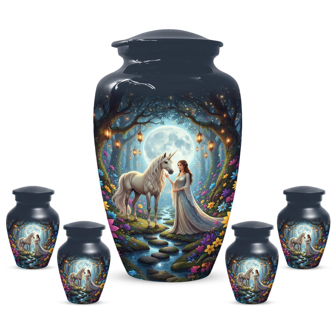 Custom Unicorn Urn For Mother